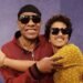 Bruno Mars and Stevie Wonder