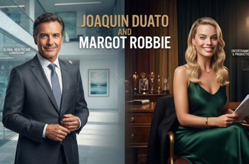 Joaquin Duato and Margot Robbie