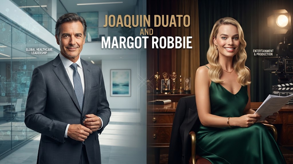 Joaquin Duato and Margot Robbie