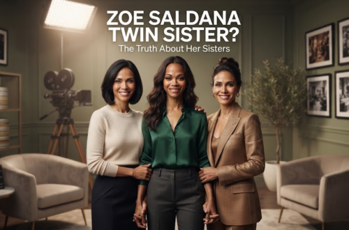 Zoe Saldana Twin Sister