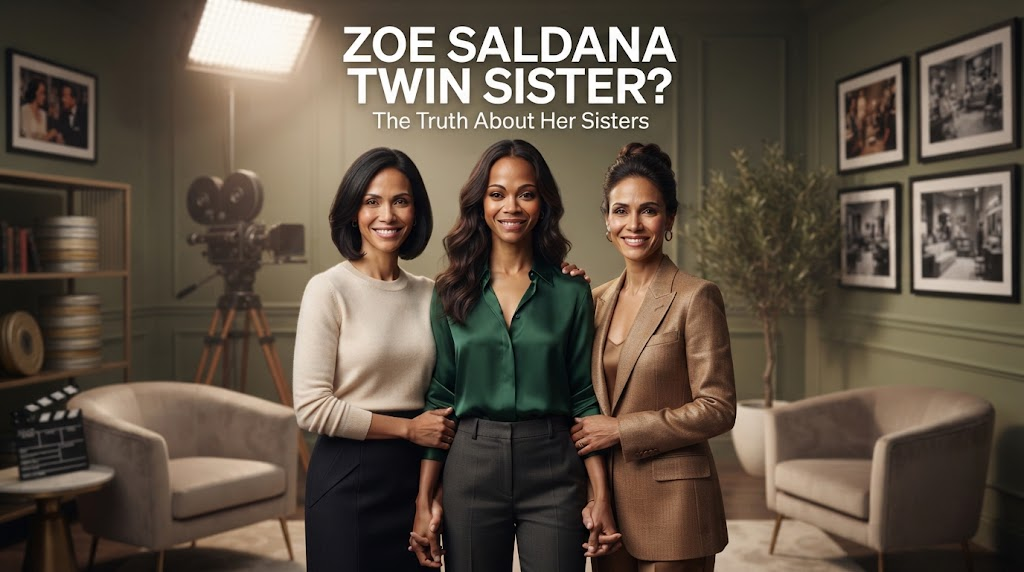 Zoe Saldana Twin Sister