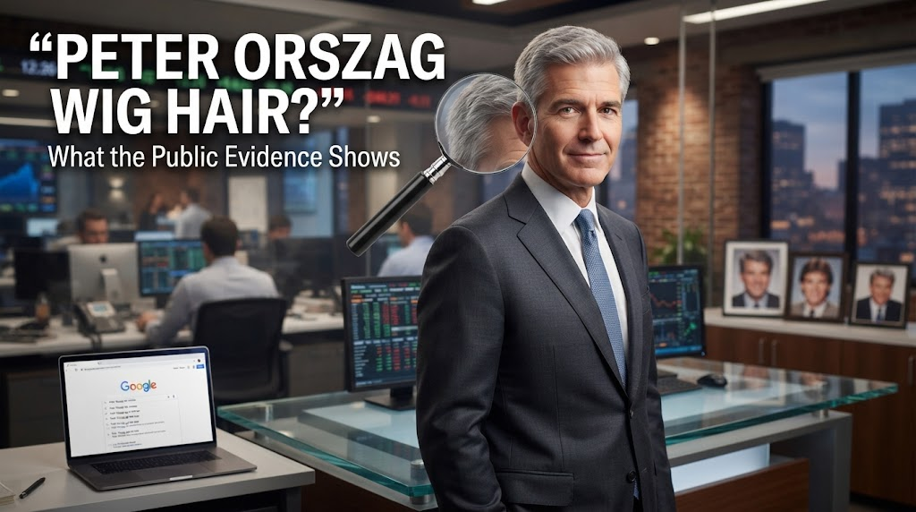 Peter Orszag Wig Hair
