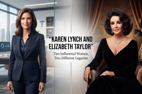 Karen Lynch and Elizabeth Taylor