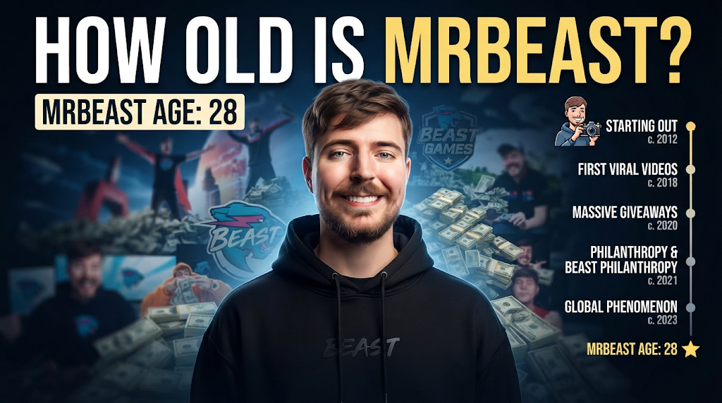How Old Is MrBeast