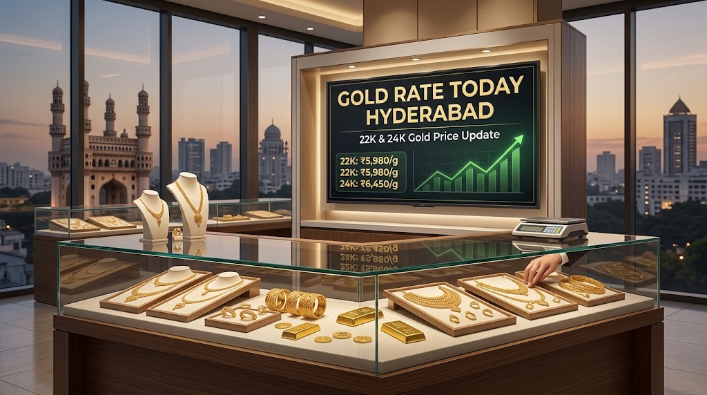 Gold Rate Today Hyderabad