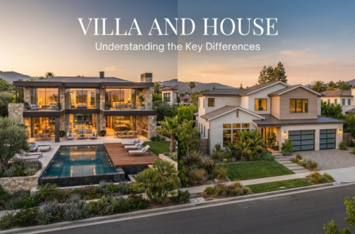 Villa and House