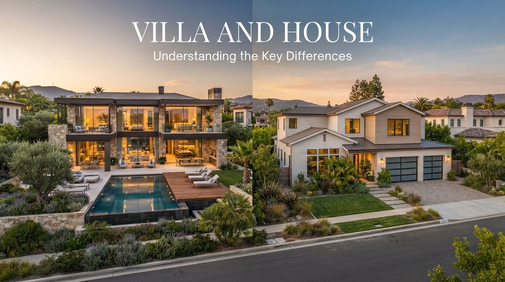 Villa and House