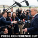 Trump Press Conference Cut Short